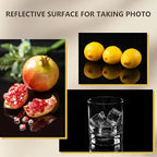 Egofine 8" x 10" Black Plexiglass Sheets 6 Pack 0.04 Inch Cast Acrylic Sheet Thick for DIY Craft Projects, Painting, Photography, Sign, Display Stand, Home Decor, Easy to Cut
