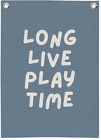 Playroom Wall Decor,Navy Blue Play Room Canvas Banner,Kids Boy Decor Hanging Banner for Nursery,Toddler,Playroom18x25 Inch
