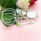 Mvchifay Cutting Dies Happy Birthday Metal Stencils Scrapbooking Tool DIY Emboss Paper Card Making (Pumpkins-14x6.5cm)