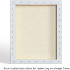 PHOENIX 16x20 Inch 4 Pack Artist Canvas - Large Stretched Canvases for Painting - 3/4 Inch Profile, 100% Cotton 11 Oz. Gesso Primed White Blank Professional Canvas Oil & Acrylic Paints