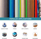 LotusFoam Large 3mm EVA Foam Sheet - 44"x 85" High Density Foam 130 kg/m3 for Cosplay, Costumes, Crafts, Flooring, Outdoor Use - 35 Colors (Driftwood) - Driftwood
