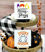 Halloween Stencils for Painting on Wood 3inch Small Halloween Stencil Reusable Boo Pumpkin Face Draw Templates for Wood Slice Windows Fabrics Tier Tray DIY Crafts Decor(R Stencils19-56P/3in)
