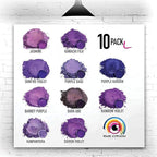 Eye Candy Pigments Premium Purple Mica Powder - Dark Ube (25gr) - for Epoxy, Resin, Soap, Paint, Woodworking, Acrylic Pouring, Bath Bombs, Fishing Lures - DIY Arts and Crafts Additive