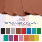 Brown EVA Foam Sheets for Crafts, 15 Pack, 9 x 12 Inch, 2mm Thickness – Ideal for DIY Arts and Crafts, Foam Paper for Kids, Cosplay and Costumes