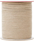 Mandala Crafts 2mm 109 Yards Natural Cotton Waxed Cord for Jewelry Making Bracelet Cord Waxed String - Beading String Thread Jewelry Cords for Necklaces String