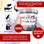Pixiss Foam Clay (300g, Yellow)