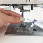 HONEYSEW 60 Pieces Sewing Machine Needles Universal Regular Point Machine Needles for Home Sewing Machine Compatible with Singer, Brother and Old Sewing Machine (Purple, Size 14-60PCS)