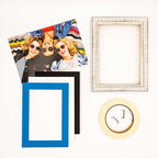 6x8 Mat for 8x10 Frame - Precut Mat Board Acid-Free Show Kit with Backing Board, and Clear Bags Bay Blue 6x8 Photo Matte Made to Fit a 8x10 Picture Frame Matboard for Framing, Pack of 10 Mats
