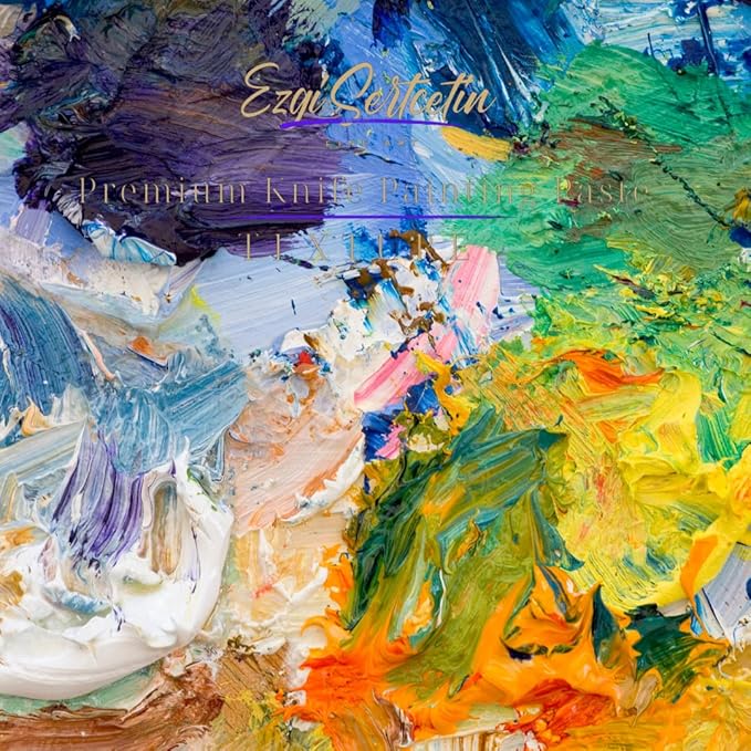 Premium Palette Knife Painting Paste|Texture Paste|Authentic Bright Colors|Ready to Use|Easy to Apply| 6oz (Pastel Neon Green)