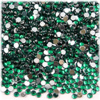 The Crafts Outlet 1,440pc Rhinestones Round 3mm (10ss) Flatback Light Orange