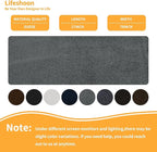 Fabric Repair Patches, 17X79 Inch Self-Adhesive Suede Patches Tape Durable, DIY Large Fabric Repair for Sofa, Couches, Furniture, Chair, Clothing （17X79 Inch, Brown）