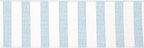 MEEDEE Blue White Stripe Ribbon 2.5 Inch Light Blue Wired Ribbon for Baby Boy Wreath, Baby Shower Elephant Wreath Diaper Cake Supplies, 10 Yards