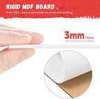 Simetufy 28 Pack Canvas Boards for Painting 5 x 7 inch, Blank Canvas Panels- Gesso Primed Acid-Free 100% Cotton for Acrylics Oil Watercolor Tempera Paints
