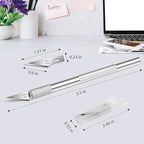 DIYSELF 23 Pack Scrapbooking Tools, Exacto Knife Craft Knife Precision Carving Hobby Knife Kit, 20 Spare Art Knife Blades for Art, Scrapbooking, Stencil