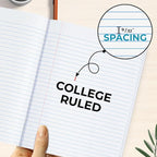 Rosmonde 2000 Pack (Pallet) Composition Notebooks Bulk, College Ruled, Full Pallet of Notebooks, 200 Pages (100 Sheets), 9-3/4 x 7-1/2, Bulk Notebooks for School, College & Office, 4-7 Days Transit