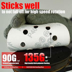 80 Grit 5 Inch Sanding Discs Hook and Loop, Sanding Disks, Sandpaper for Wood, 100 Pcs