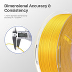 ELEGOO Silk PLA Filament 1.75mm Holly Green 1KG, 3D Printer Filament Dimensional Accuracy +/- 0.02mm, 1kg Spool(2.2lbs) Fits for Most FDM 3D Printers