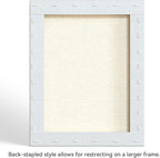 PHOENIX 14x18 Inch Museum Canvas - 2 3/8 Inch Thick Porfile Deep Large Stretched Canvas for Painting 1 Pack 100% Cotton 11 Oz. Gesso Primed White Blank Professional Canvas Oil & Acrylic Paints