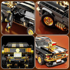 1:10 MOC Sports GTRS Car Building Blocks Toys Boys or Adults Kits， Building Set Raceing Car Model,Cars for Boys Age 14，(1680 Pieces)