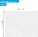 PATIKIL 9x12 Canvas Boards for Painting, 6 Pack 100% Cotton Square Triple Primed Stretched Blank Art Canvas Panel Bulk Thin for Acrylic, Oil, Tempera Paints, White