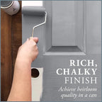 AMY HOWARD AT HOME Chalk-Based One Step Paint for Furniture, Cabinetry, Decor, Finish, and More | No Stripping, Sanding, or Priming | Light Base | 32 Ounce | Atelier