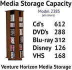 Venture Horizon Revolving Media Tower 600 Cherry