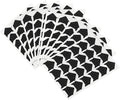 PATIKIL Photo Corners, 10 Sheets/240 Pcs Self Adhesive DIY Picture Mounting Sticker for Journal Album Diary Scrapbook, Black