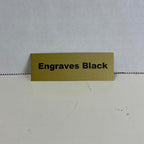Blank Metal Plates for Laser Engraving - 4 Pack | Aluminum Sheets 0.020" Thick | CO2, Diode, Fiber Laser Compatible | Multiple Sizes & Colors (Gold (engraves black), 12x24 inch)