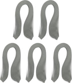 PATIKIL 600pcs Quilling Strips Paper 1/8"(3mm) 39cm Origami Paper Quilling Strip for Art DIY Hand Craft Christmas, Grey