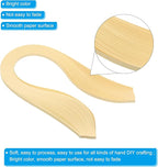 PATIKIL Quilling Strips Paper 600pcs 5mm 39cm Origami Paper Quilling Kits for Art DIY Hand Craft Christmas, Beige