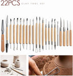 Clay Tools 46PCS Pottery Tools Clay Sculpting Tools Polymer Clay Tools Kit Ceramic Tools for DIY Handcraft Modeling Clay Carving Tools Set