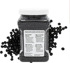 Blended Waxes, Inc. Bottle Sealing Wax Beads, Premium Pastille Wax Seal Beads For Wine, Beer, and Liquor Bottle Closure, Seals Between 25-30 Bottles, 1 lb, Black