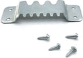 Large Sawtooth Picture Hangers - Supports 300 lbs - 4 Pack Super Heavy Hangers with Screws, Professional Picture Hanging Hardware for Heavy Decorations