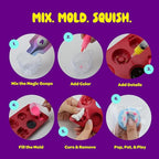 Taba Squishy Making Kit for Kids - Kids Crafts - 6 7 8 9 10 11 12 Year Old Girl Birthday Gift - Squishies Craft Kits - Arts and Crafts for Kid for 8-12 - Toys for Girls Ages 5-7