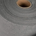 PONO Premium Polypropylene 150' L x 15" W Absorbent Mat Roll Gray Heavy Weight Oil Absorbing Mats Universal Oil for Absorbing Oils, Water, Solvents, Coolants and More