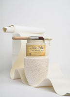 Dixie Belle Paint Company Chalk Finish Furniture Paint - Drop Cloth (4oz) - Matte Linen White Chic Chalk Mineral DIY Furniture Paint