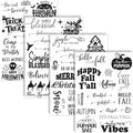 Whaline 4 Sheets Holiday Clear Stamps Fall Halloween Christmas Nativity Scene Greeting Words Silicone Transparent Stamps for DIY Craft Card Making Scrapbooking Embossing Album Decor