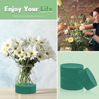 4Pcs Floral Foam Round SUPKING 3.2" Small Green Wet Dry Flower Foam Blocks Florist Plant Foam for Artificial and Fresh Flower Arrangement