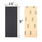 30Pcs 9 x 3.6 Inchs 240 Grit Wet and Dry Handmade Universal Sanding Sheets, Suitable for Woodworking Furniture/Automobiles/Metal/Lacquer Polishing Sandpaper