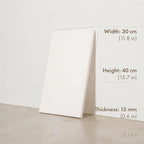 Elan Stretched Canvases 12x16, 6-Pack Canvases for Painting Painting Canvas Bulk, Stretched Canvas for Adults Blank Canvas for Painting, Painting Canvases, Paint Canvases for Painting, Art Canvas