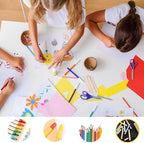 9"x12" White Paper for Art Craft 100 Sheets Drawing Paper for Sketching Painting Coloring Doodles Arts Supplies