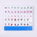 American Mahjong Tile Set (Blue)