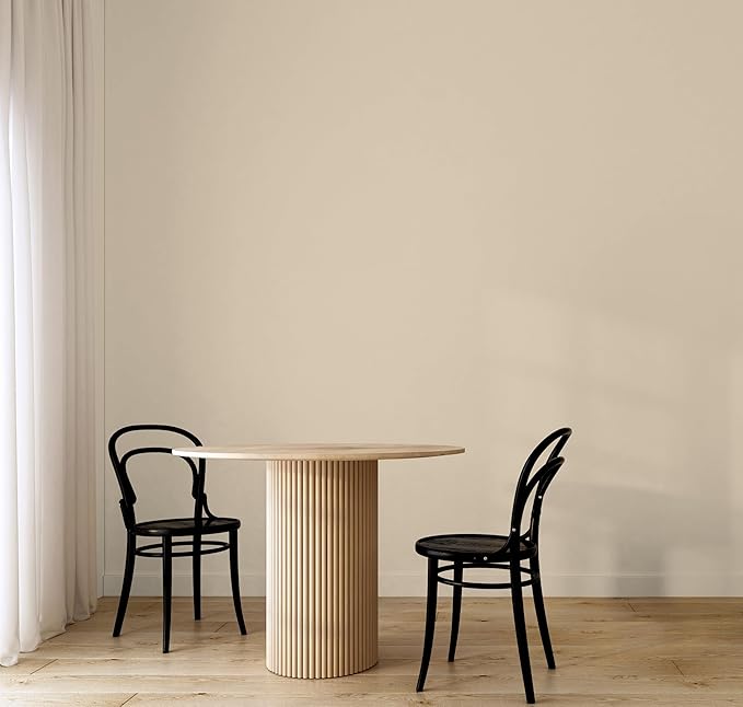 EVOLVE Paint & Primer: Environment-friendly, Low Sheen with One-coat Coverage for Interior & Exterior surfaces (Beach Beige, 1-Gallon)