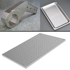 2Pack 6061 T651 Aluminum Sheet Metal 8 x 16 x 1/8 (0.125”) Inch Flat Plain Aluminum Plate Covered with Protective Film, Heat Treatable Rectangle 3MM Aluminum Metal Plate for Industrial, Crafting