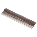 PATIKIL 16 Gauge 16" Floral Stem Wire, 100 Pcs Paper Wrapped Iron Artificial Flower Stem Accessories for DIY Bouquet Stem and Craft Decoration, Brown