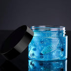 SATINIOR 12 Pack 4 oz Plastic Container Jars with Lids Round Clear Travel Cosmetic Container Slime Jars for Toiletries, Lotion, Cream, Ointments, Makeup, Rhinestone, Samples, Kitchen Storage(Black)