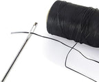 MJMP 8" Professional Upholstery Large Eye Long Needle Easy to Thread,Used for Furniture Weaving Leather Hand Sewing. (8")