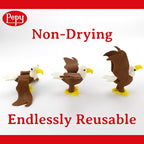 Pepy Plastilina Reusable and Non-Drying Modeling Clay; Set of 24 Bars, 1.4 Ounce Each, Perfect for Arts and Crafts Projects, Yellow