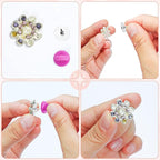 400pcs PVC Rubber Pin Backs Heliltd Butterfly Clutch Pins Tie Tacks Blank Pins for Uniform Badges Backing Holder Clasp Lapel Pin Enamel Pins(200 Sets)