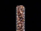100 pcs of Faceted Fire Polished Pressed Czech Glass Beads 4mm (0.16in), Crystal Copper Capri Apollo 00030-27101 BCV